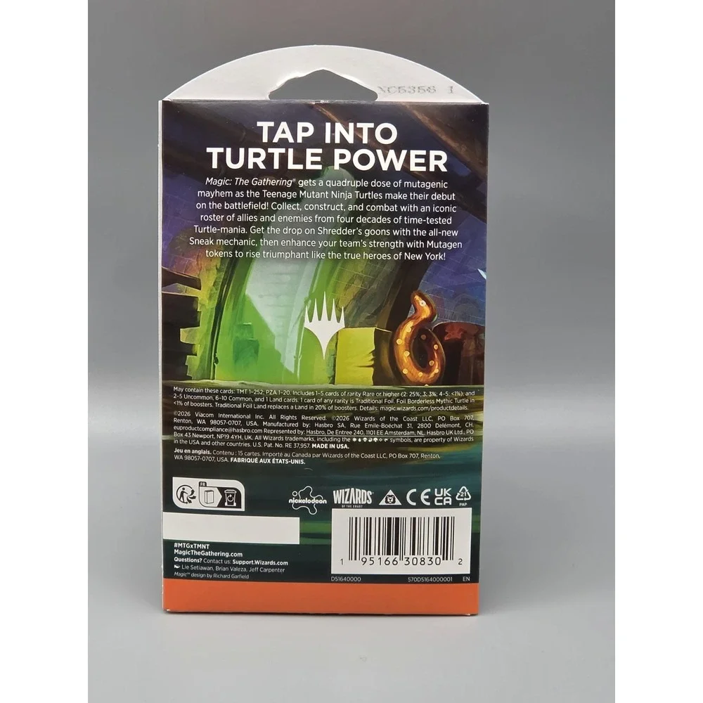 Magic MTG Teenage Mutant Ninja Turtles TMNT Play Booster 14 Cards Sealed 2026
